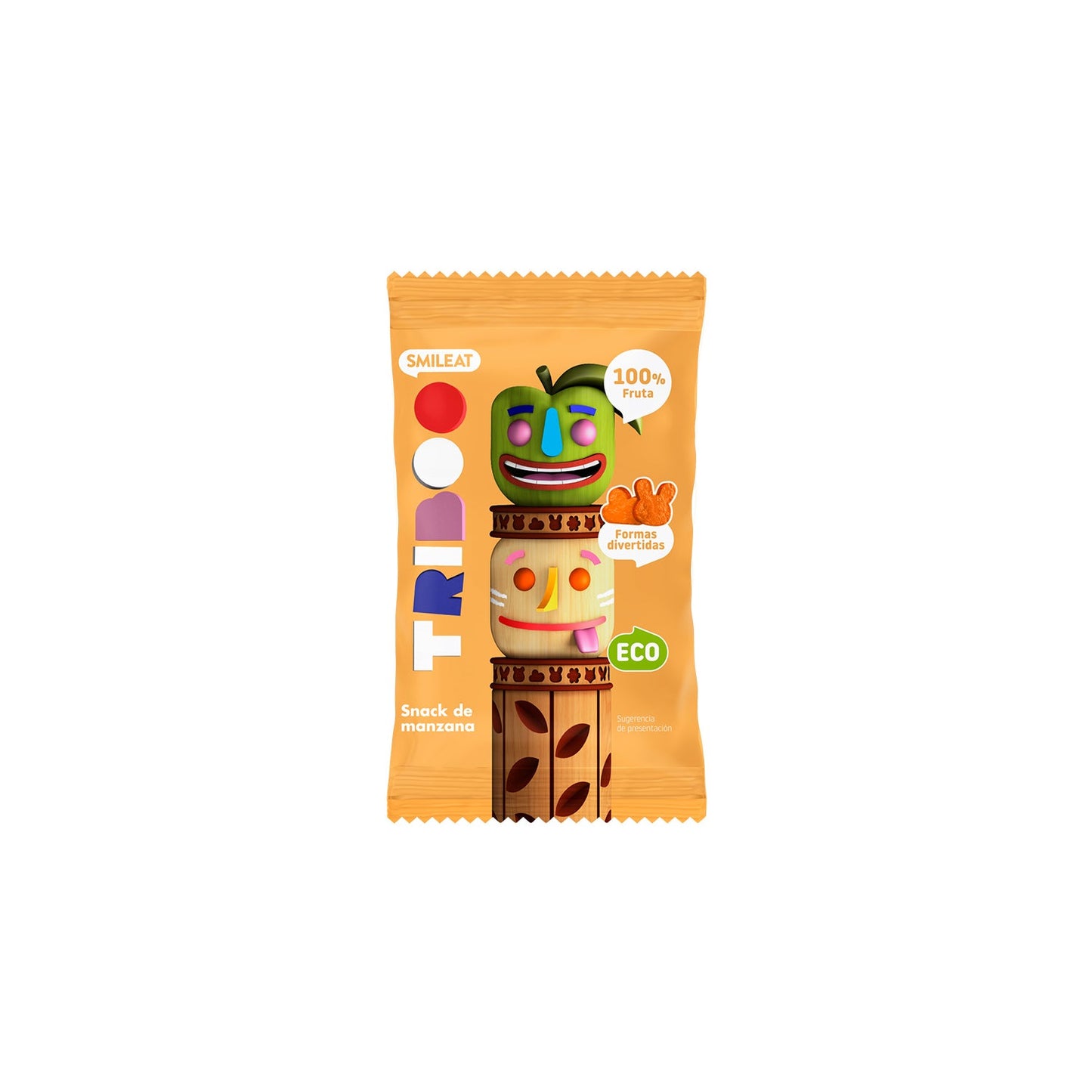 Smileat Triboo Snack Ecológico de Manzana 25g