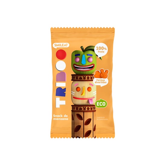 Smileat Triboo Snack Ecológico de Manzana 25 g