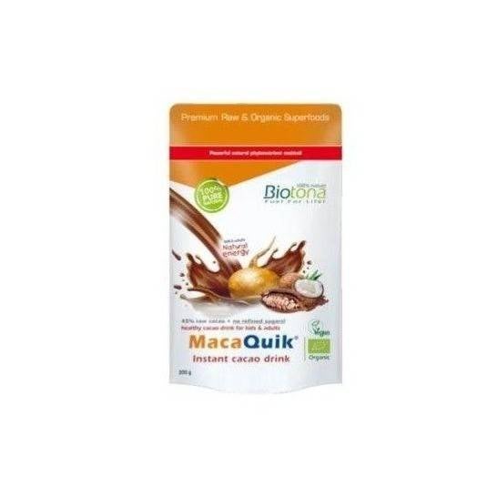 Biotona Maca quik Instant Cacao Drink Bio 200g