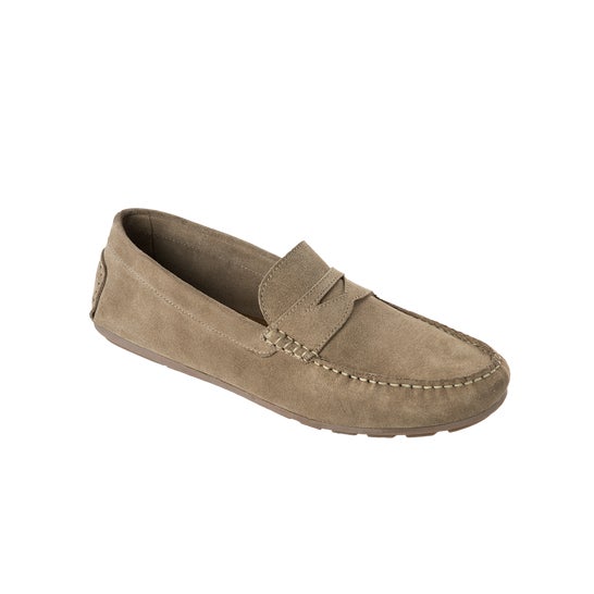 Scholl Anser Zapato Memory Cushion Hombre Taupe Talla 42 1 Par