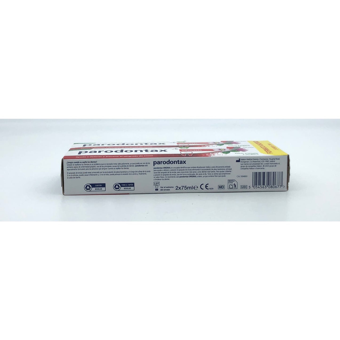 Parodontax Original Sabor a Menta y Jengibre 2x75ml