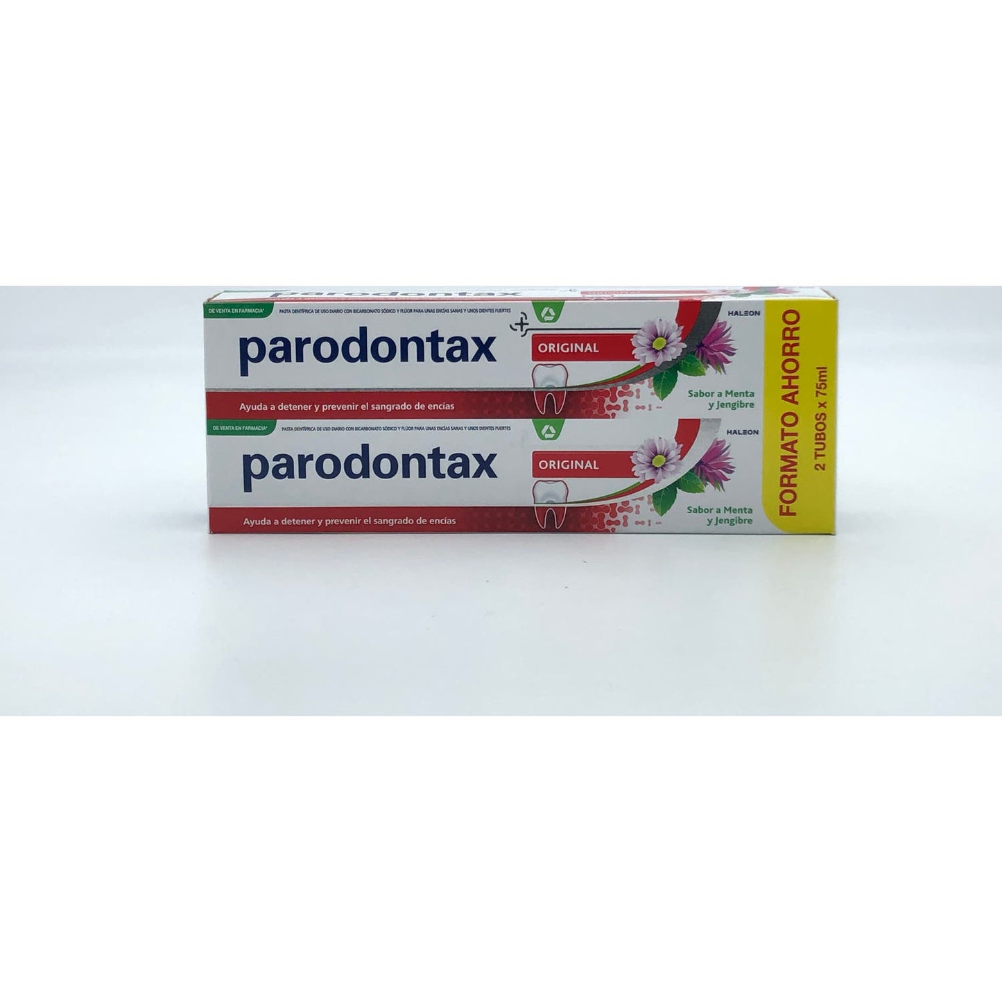 Parodontax Original Sabor a Menta y Jengibre 2x75ml