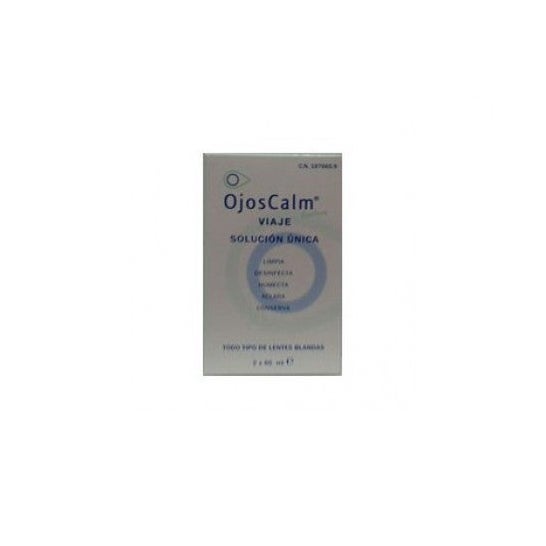 OjosCalm solución única de viaje 30ml+30ml