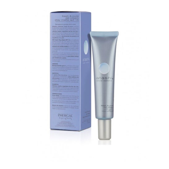 Atashii® Fresh&Pure Dd Cream Stay Matte Tono Medio 40 ml