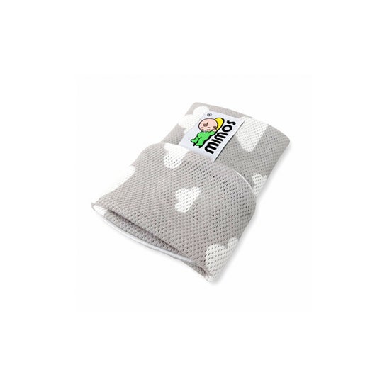 Mimos Funda Transpirable para Cojín Mimos Nubes Gris Talla XS 1ud
