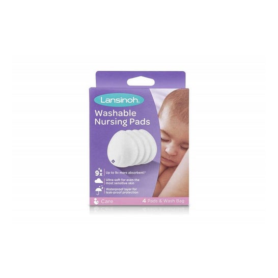 Lansinoh Washable Nursing Pads 4uds
