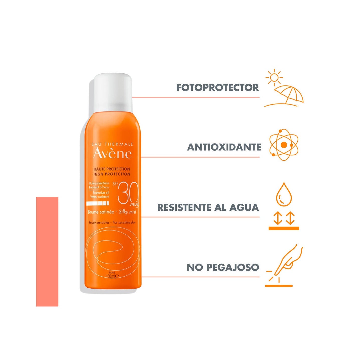 Avène Aceite Protector Bruma Satinada SPF30+ 150ml