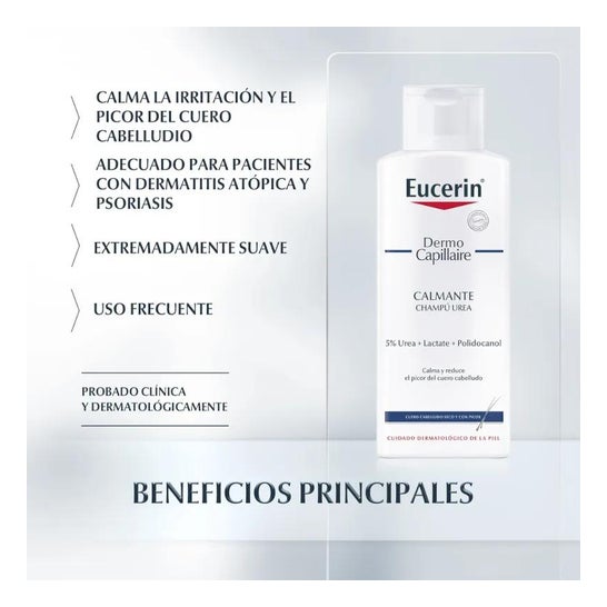 Eucerin DermoCapillaire Champú Urea 250ml