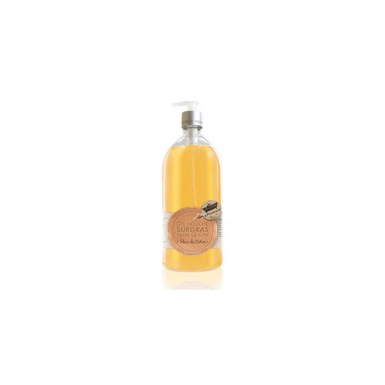 Les Petits Bains de Provence Surgras Gel de Ducha Algodón Flor 1L