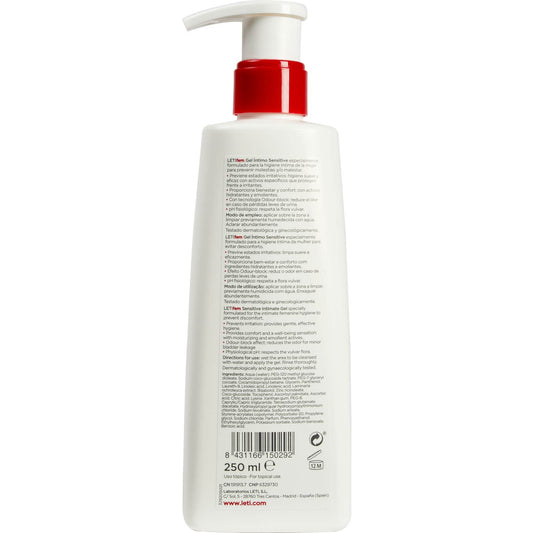 LetiFem Gel Íntimo Sensitive 250ml