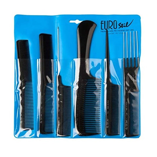 Eurostil Profesional Estuche 6 Peines 1un