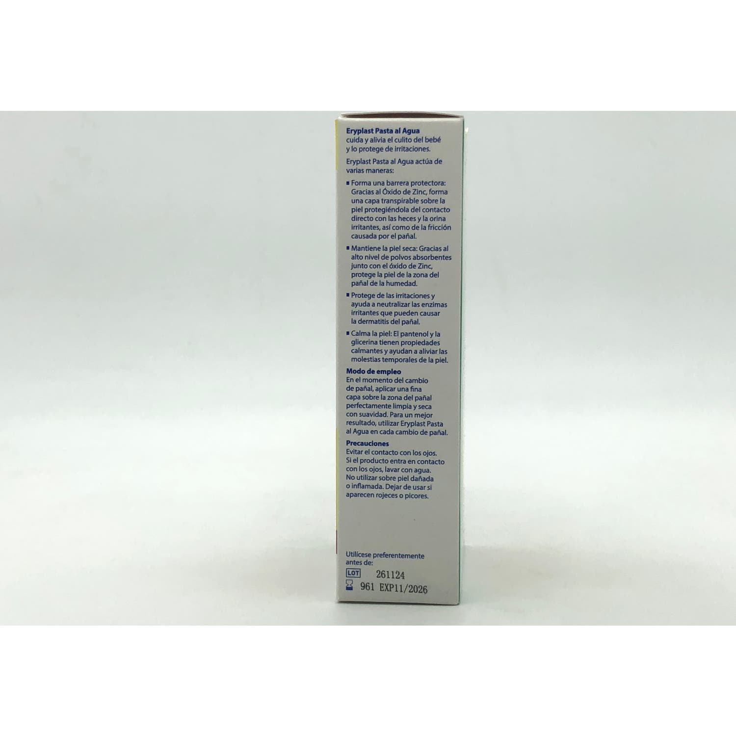 Eryplast Pasta al Agua Crema Pañal Bebé 2 x 125ml