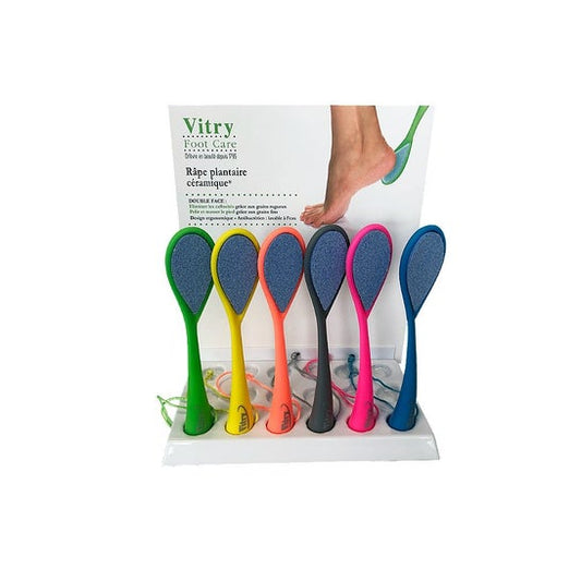 Vitry Raspador de Pies Cerámico Fluor 1ud