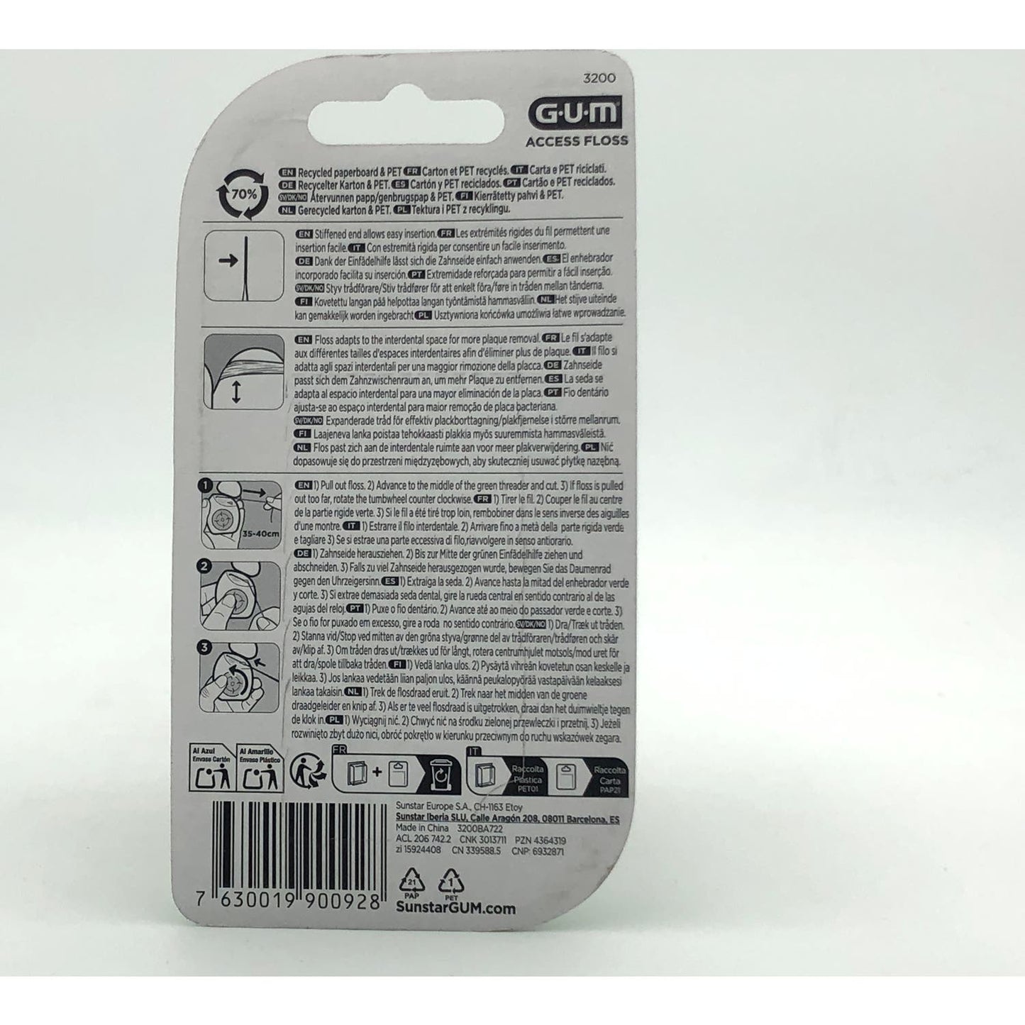 Gum Floss 3200 Acces Floss 1 Unidad