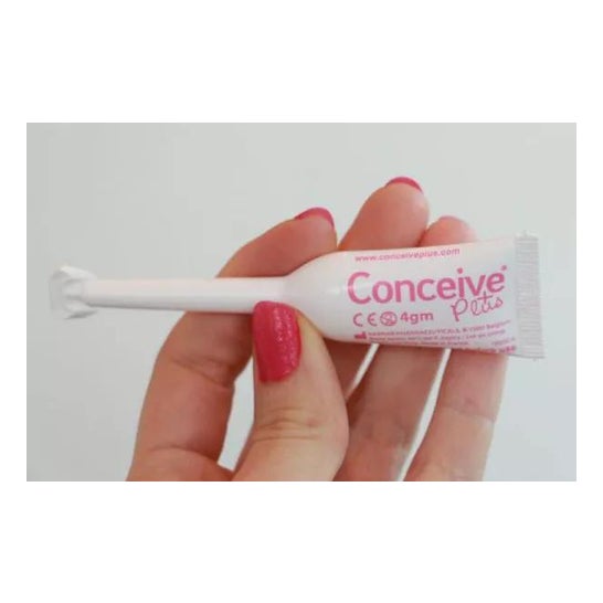 Línea de Embarazo Sasmar Conceive Plus Lubricante Vaginal 8 Piezas