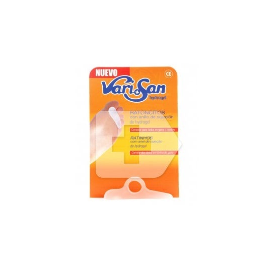 Vari+San Hydrogel Almohadilla Metatarsal Con Anillo 2uds