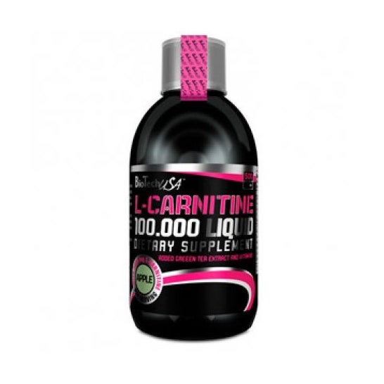 Biotech USA L-Carnitina 100.000 Apple 500ml