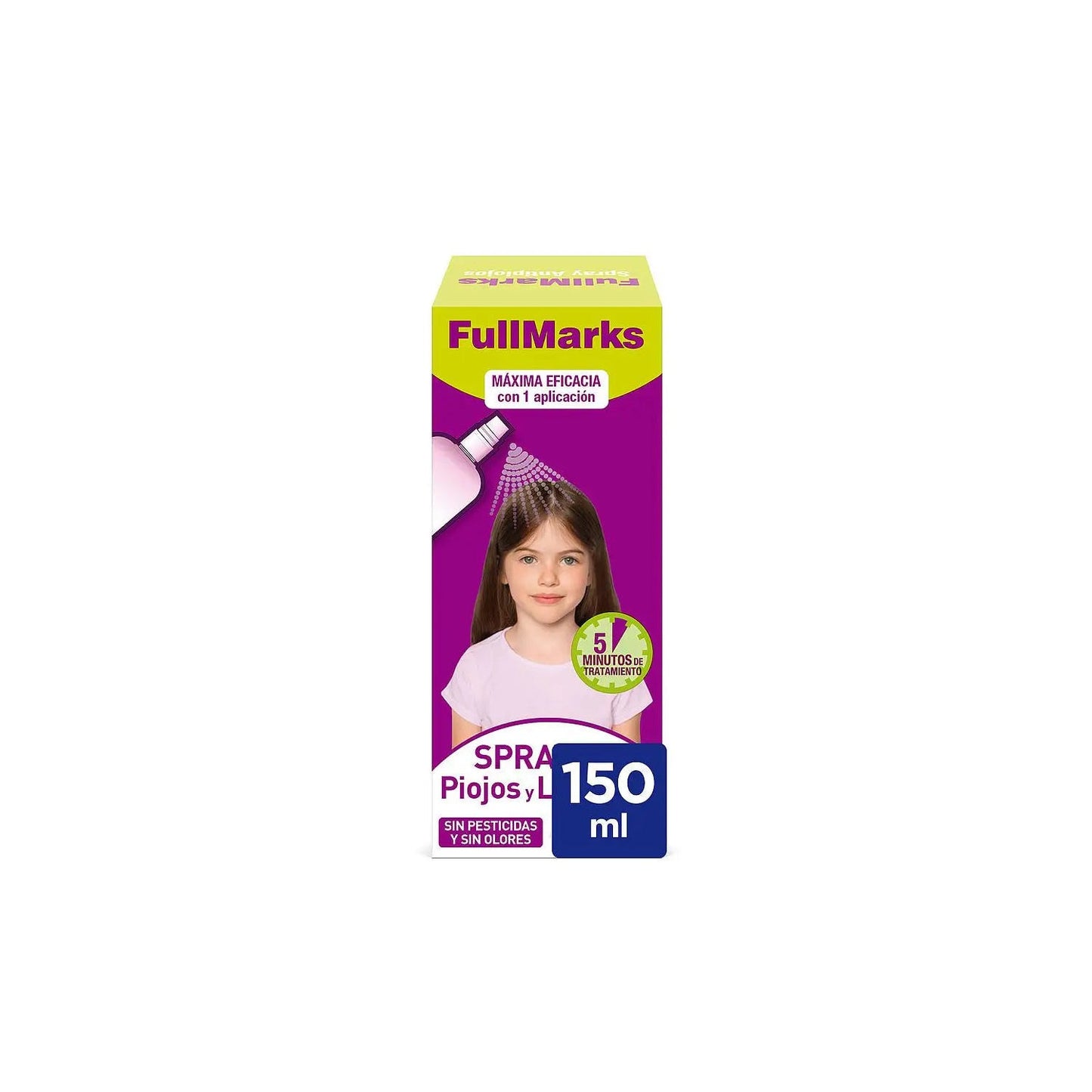 FullMarks Spray Contra Piojos y Liendres 150ml