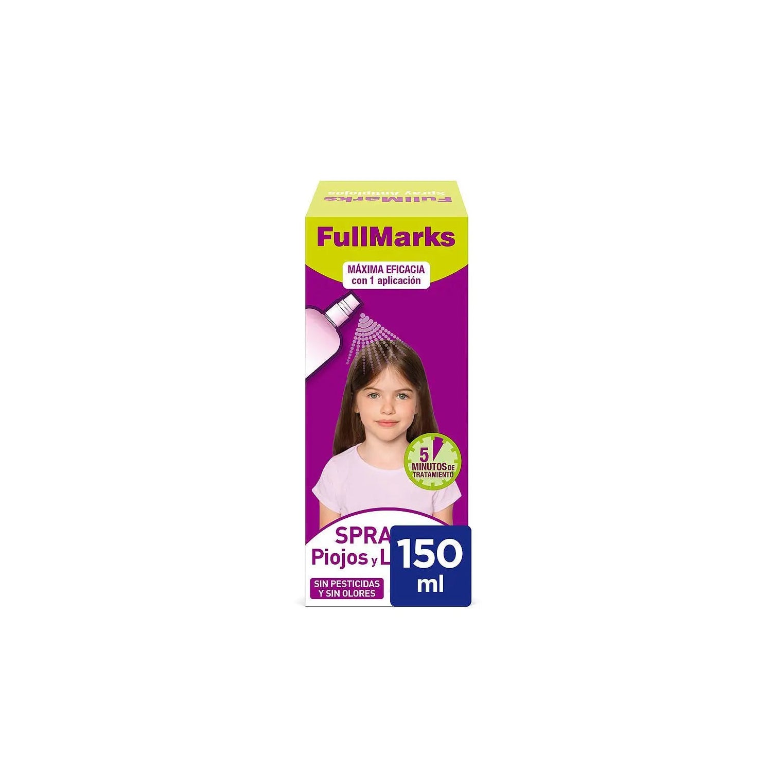 FullMarks Spray Contra Piojos y Liendres 150ml
