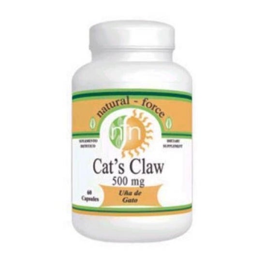 Natural Force Uña Gato 500 mg 60 caps