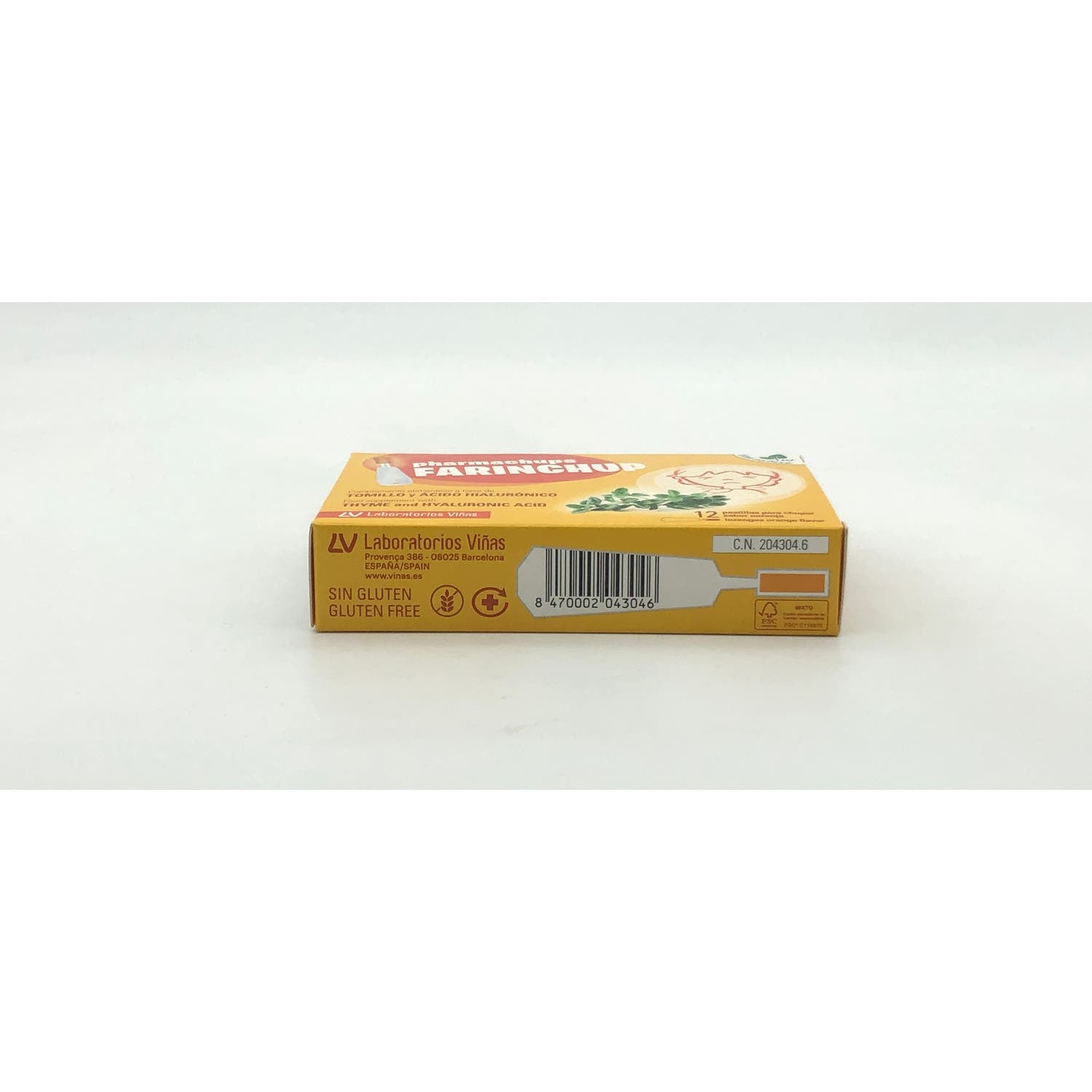 Pharmachups Farinchup Sabor Naranja 12uds
