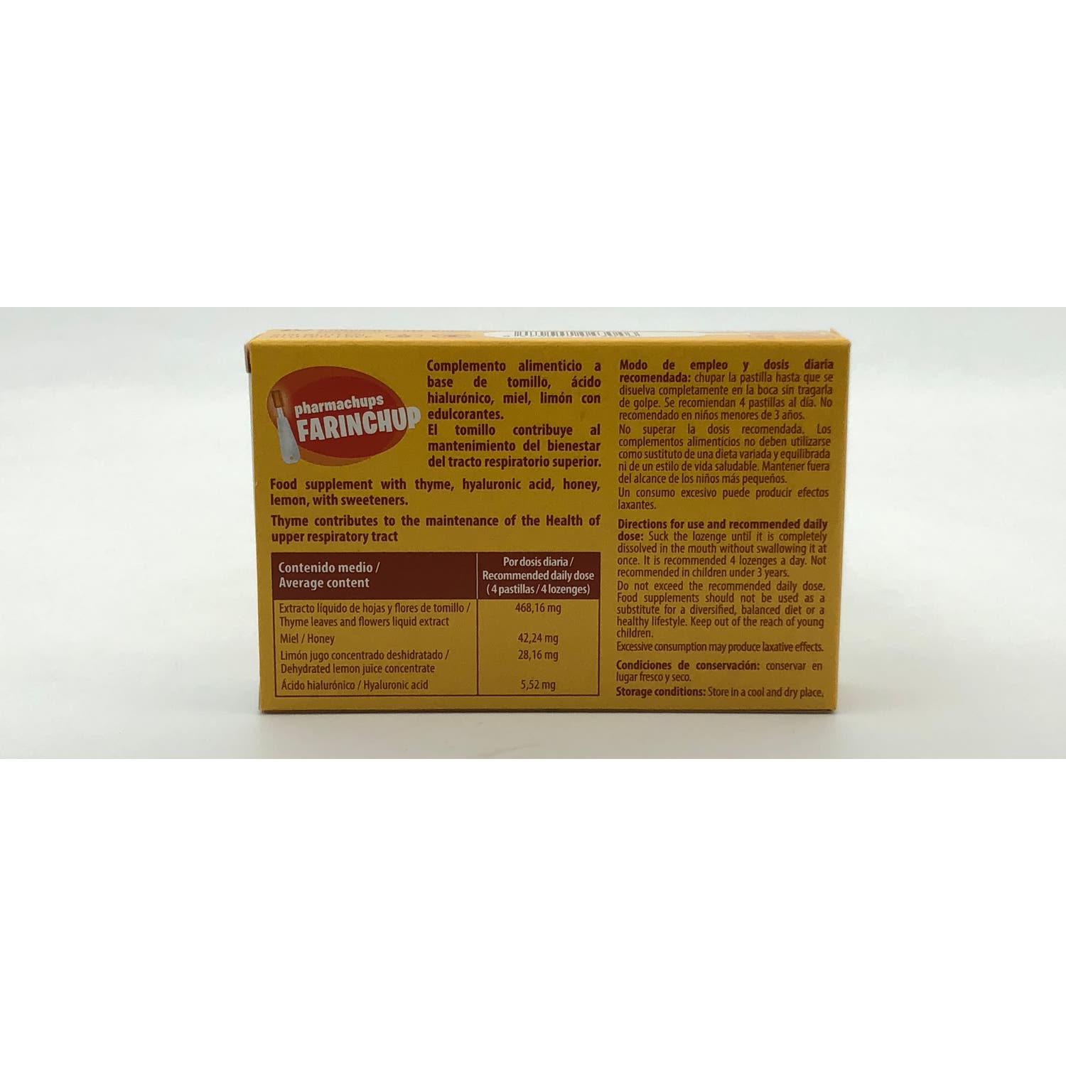 Pharmachups Farinchup Sabor Naranja 12uds
