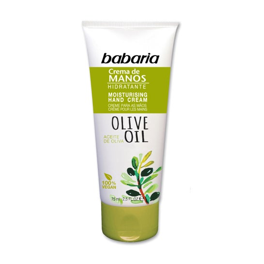Babaria Oilve Oil Creme Para As Mãos 75ml