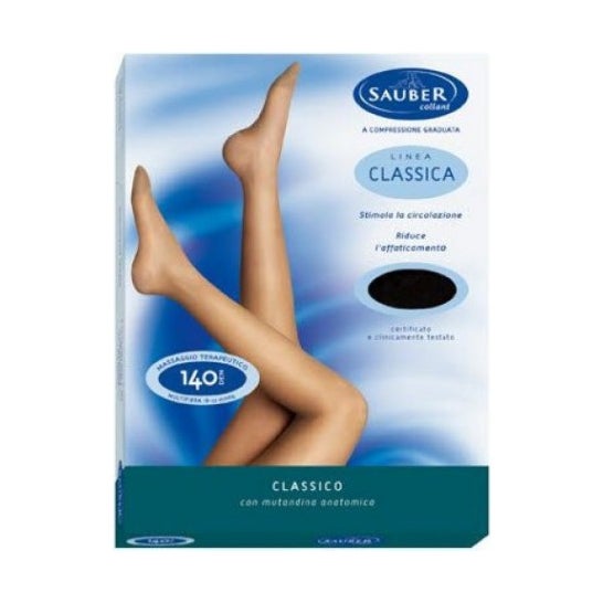 Sauber Classic Line Pantimedia 140D Antracita Talla 3 1 ud