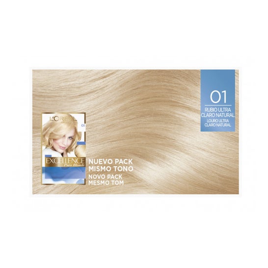 L'Oreal Set Excellence Creme Tint 01 Ultra Light Natural Blonde