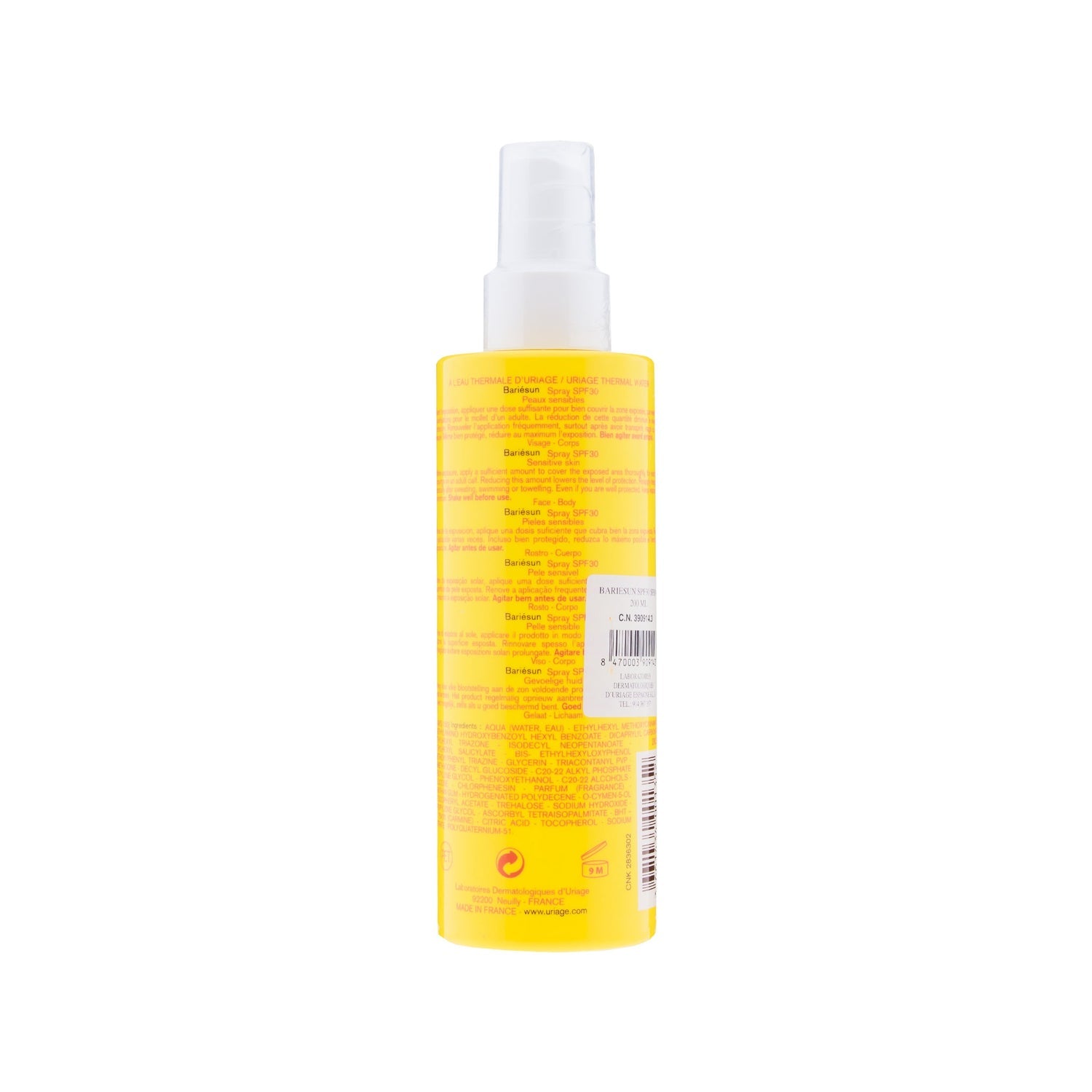 Uriage Bariesun SPF30 spray 200ml