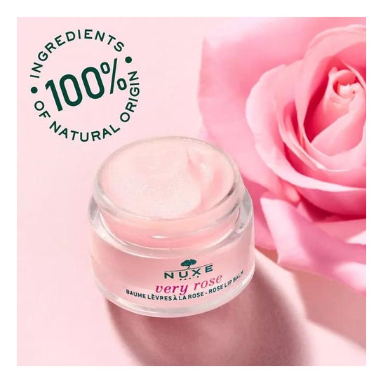 Nuxe Very Rose Bálsamo Hidratante de Labios con Rosa 15ml