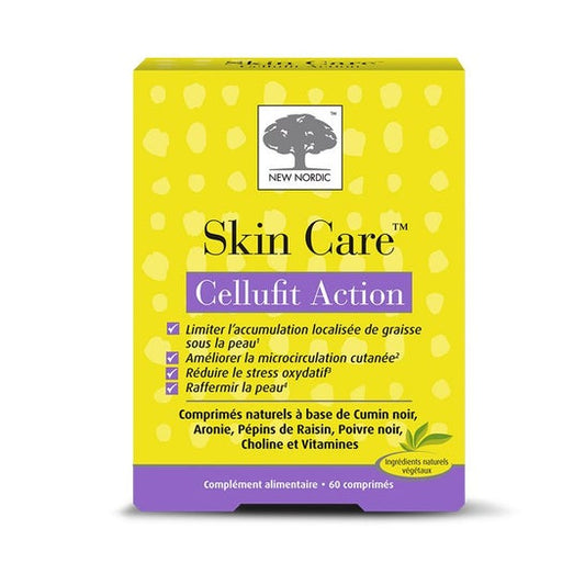 Nuevo Cuidado de la Piel Nórdica Cellufit 60 Tabletas