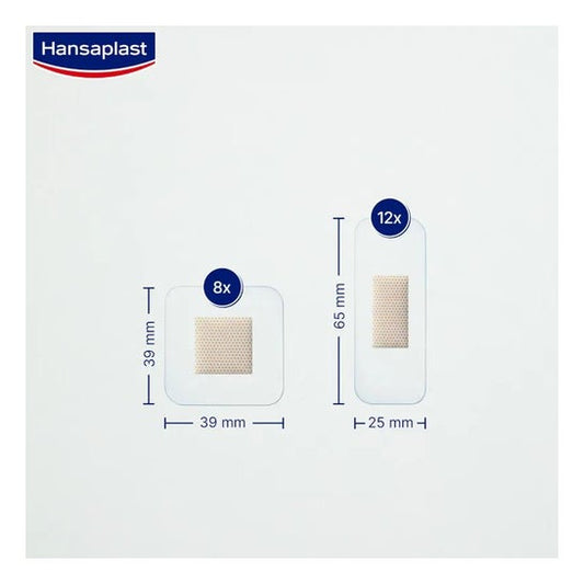 Hansaplast Aqua Protect Apósitos 2 Tamaños 20uds