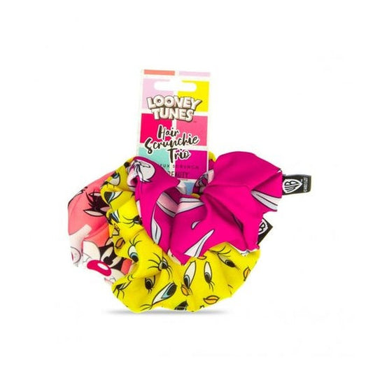 Mad Beauty Looney Tunes Coletero de Pelo, 3 uds