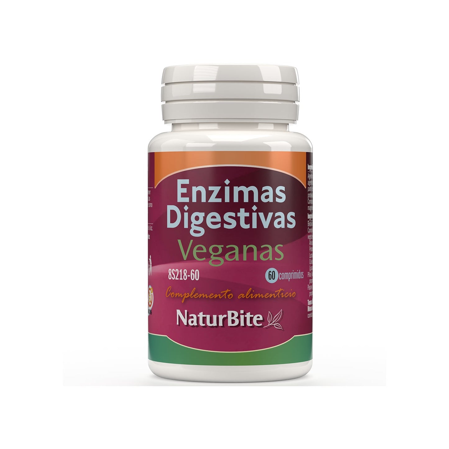 NaturBite Enzimas Digestivas Veganas 60comp