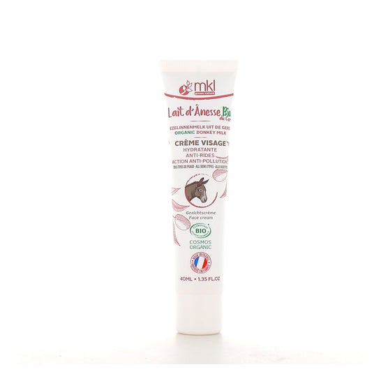 Mkl - Crema hidratante facial de leche de burro 40ml