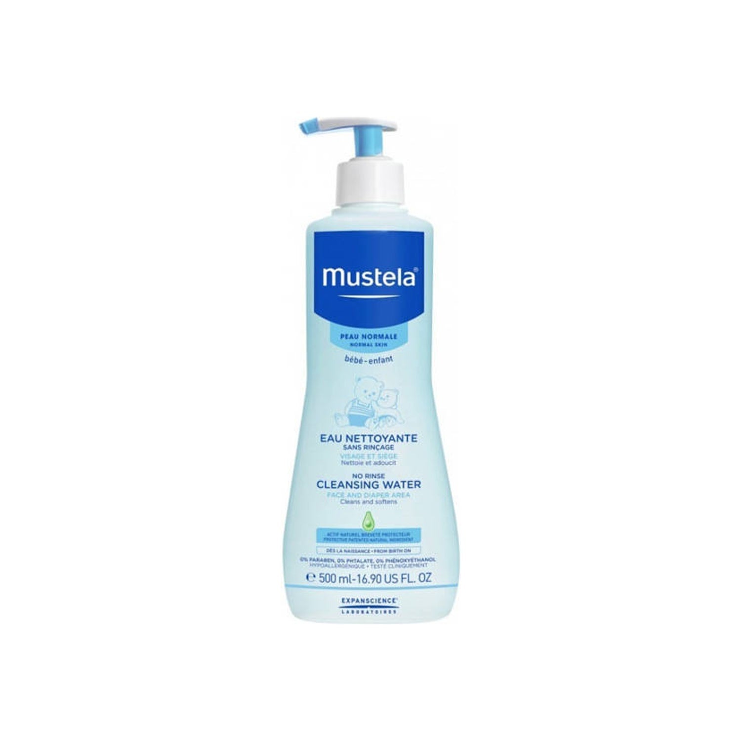Mustela Agua de limpieza 500ml