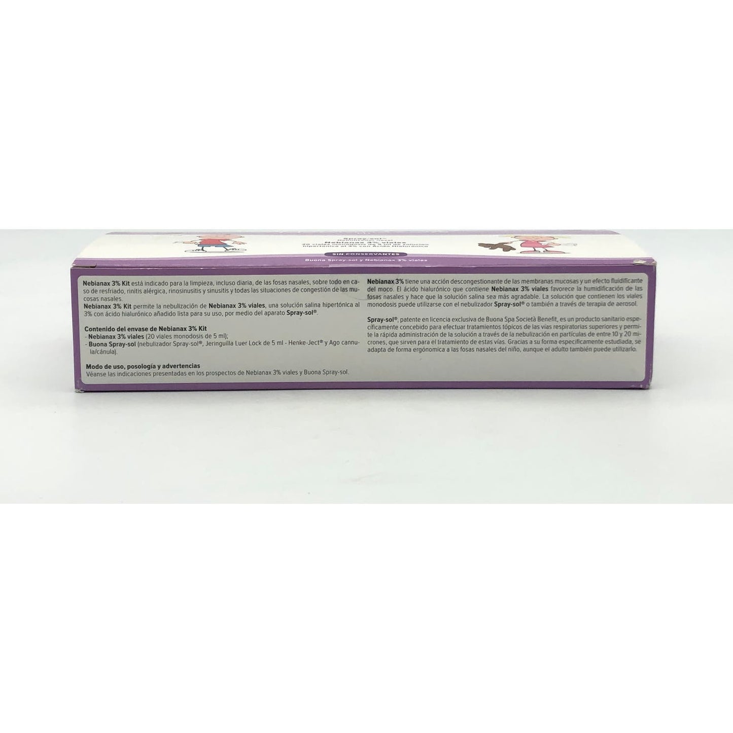 Buona Nevianax 3% Kit 20 Viales x 5ml+ Spray