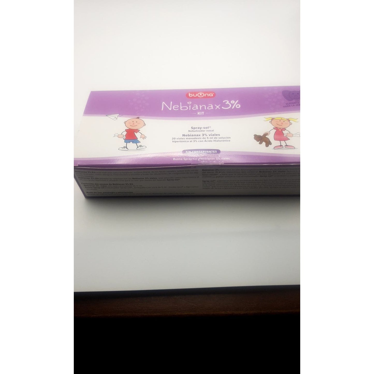 Buona Nevianax 3% Kit 20 Viales x 5ml+ Spray