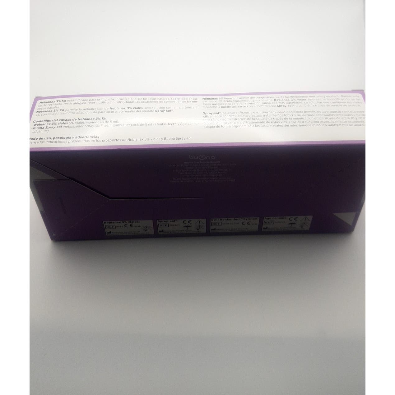 Buona Nevianax 3% Kit 20 Viales x 5ml+ Spray
