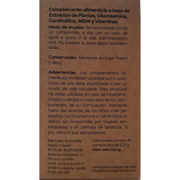 BotánicaPharma Condrotonina Forte 30comp