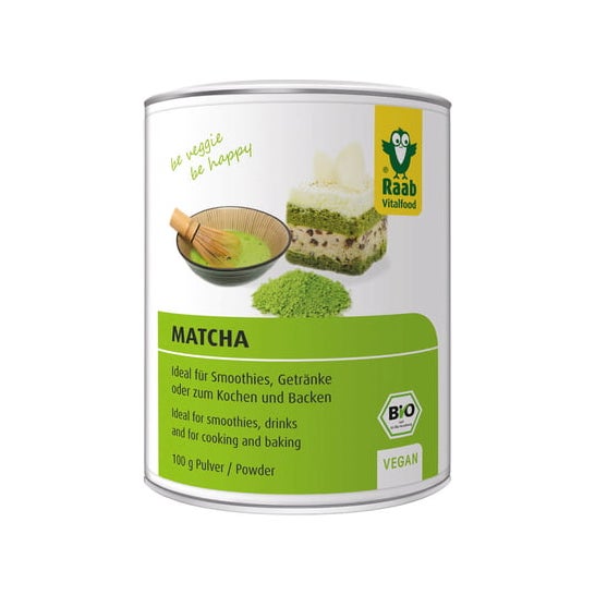Raab Vitalfood Matcha Té Verde Basic Polvo 100g