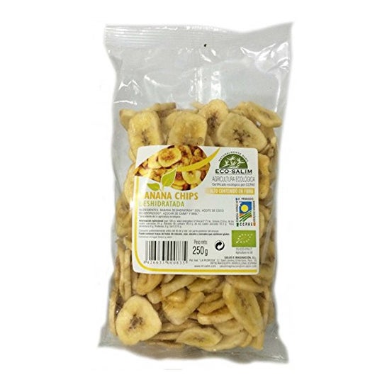 Int-Salim Banana Chips Deshidratada Eco 250g