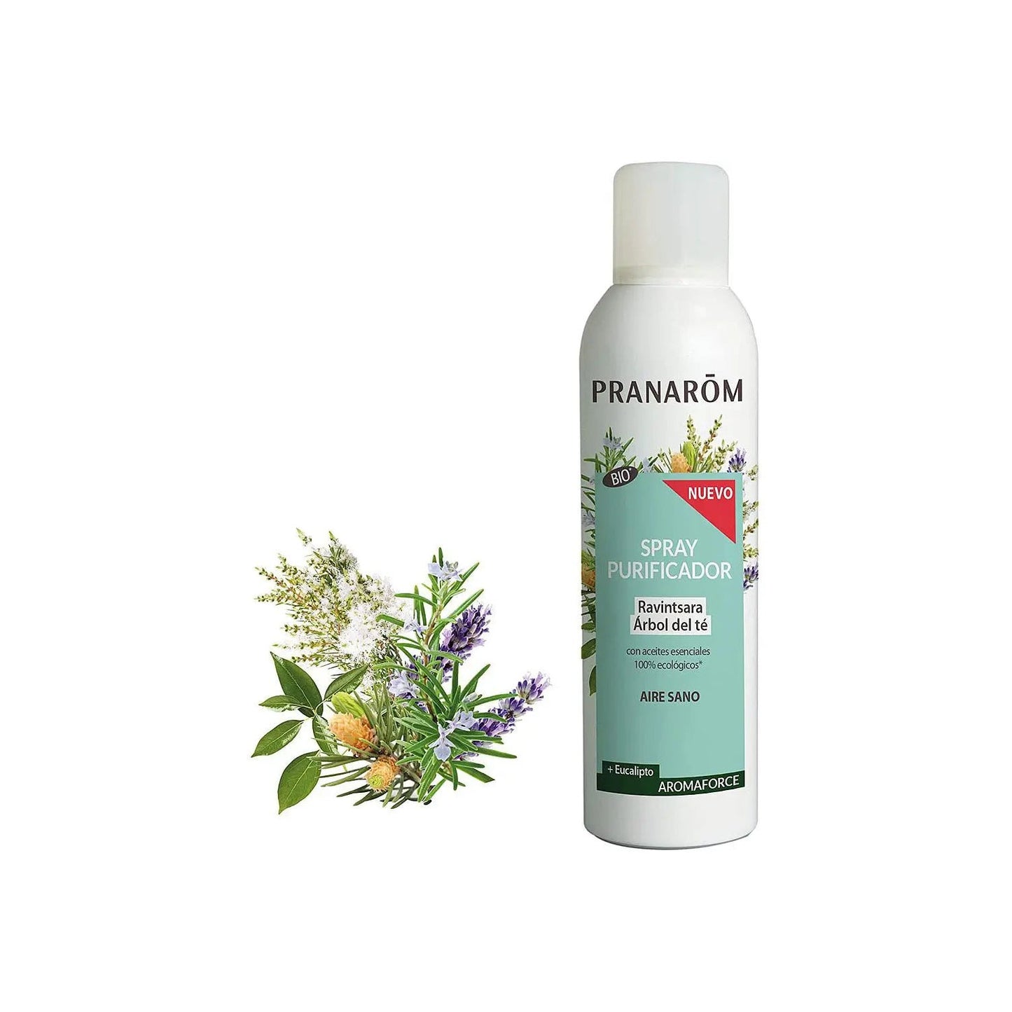 Pranarôm Aromaforce Spray Purificador Ravintsara Árbol Té BIO 150ml