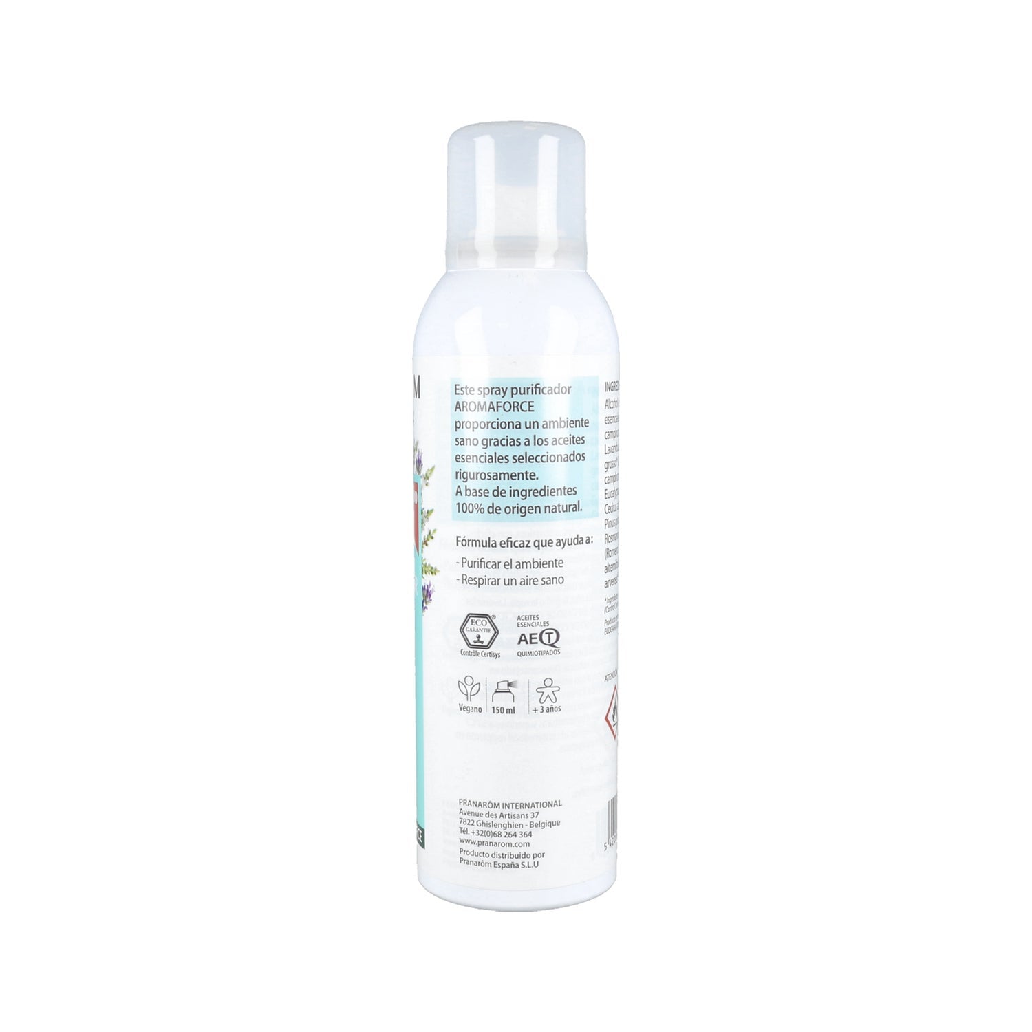 Pranarôm Aromaforce Spray Purificador Ravintsara Árbol Té BIO 150ml