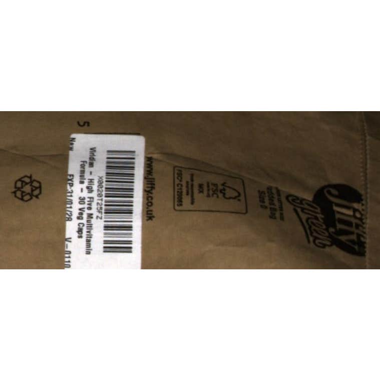 Viridian High Five multivitaminas y fórmula minerales 30cáps