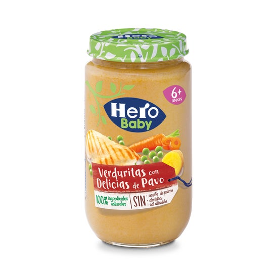 Hero Baby Pedialac Verduritas Tiernas con Pavo 235g