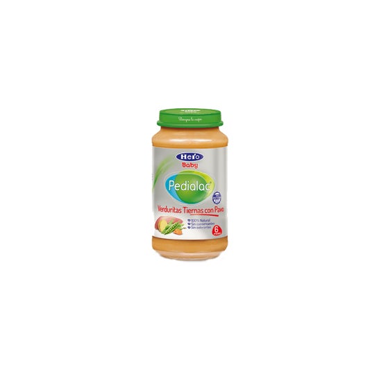 Hero Baby Pedialac Verduritas Tiernas con Pavo 235g
