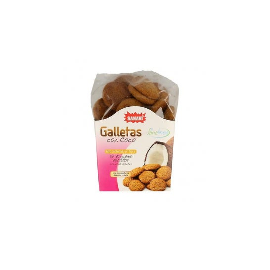 Sanavi Galletas Coco sin Azúcar 200 g