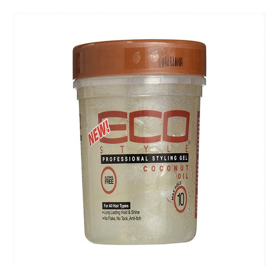 Eco Styler gel Fijador Aceite Coco Sin Alcohol Fuerte 946 ml